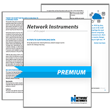 Network Instruments- 4 Steps to Surviving Big Data