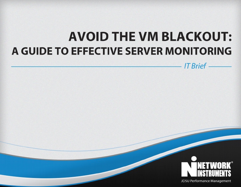 Avoid the VM Blackout: A Guide to Effective Server Monitoring