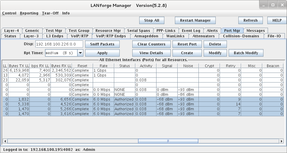 Candela Wifi LANforge Manager