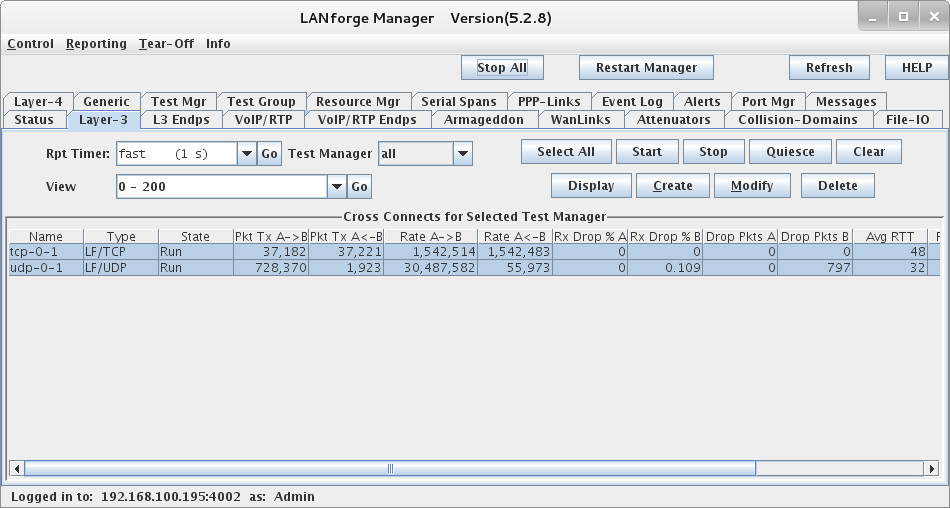 Candela Wifi LANforge Manager 