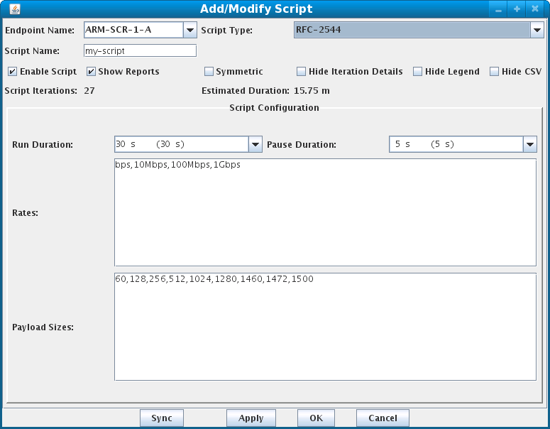 LANforge-GUI Armageddon Scripting