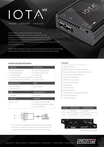 IOTA 10G Datasheet