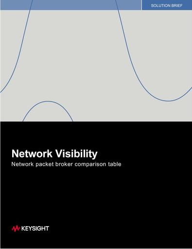 Network Packet Broker Comparison Table