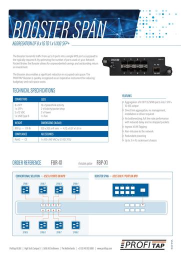 Booster SPAN Datasheet