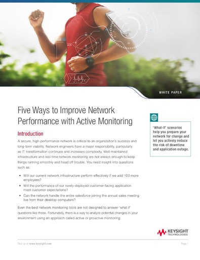 Five Ways to Improve Network Performance